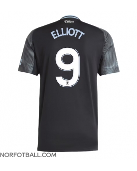 Billige Fotballdrakt Aston Villa Harvey Elliott #9 Replika Bortedrakt 2025-26 Kortermet Billige Fotballdrakt Aston Villa Harvey Elliott #9 Replika Bortedrakt 2025-26 Kortermet